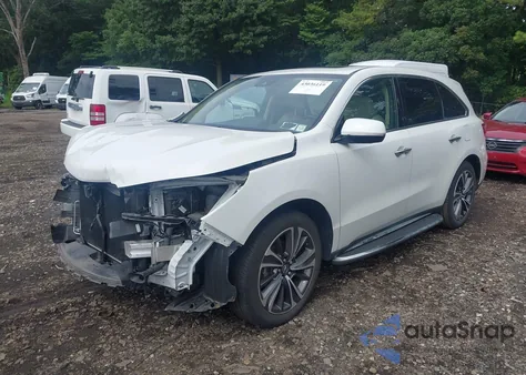 2020 Acura Mdx Technology Package from USA, damaged, VIN 5J8YD4H51LL020714